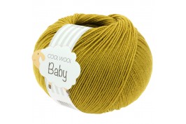 Cool Wool Baby 346 mosterdgeel